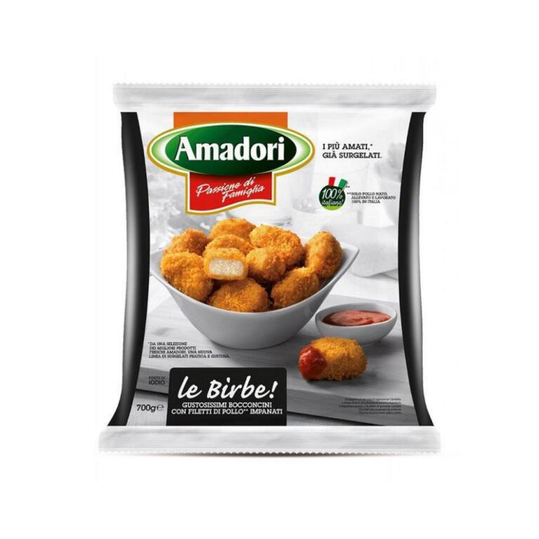 Birbe filetto 700g Amadori