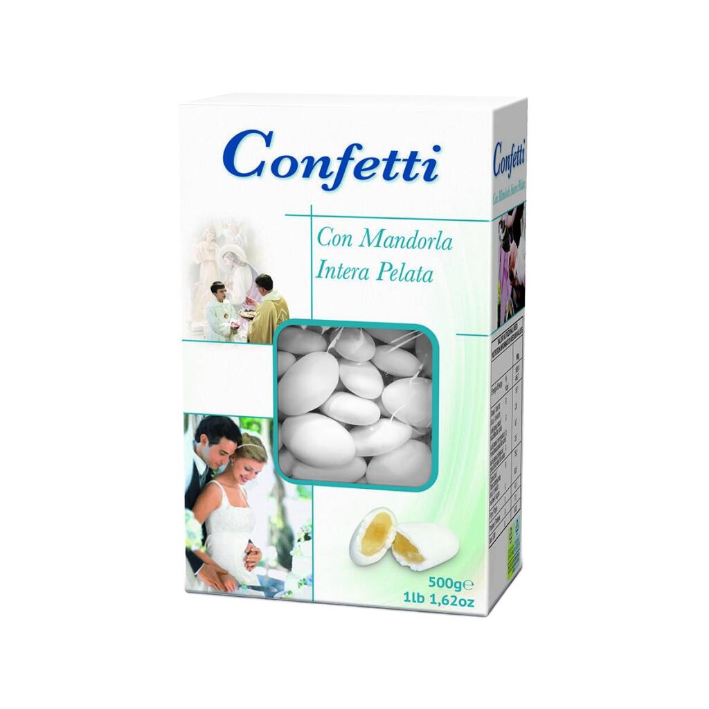Confetti alla mandorla pelata Elite 500g Bianchi