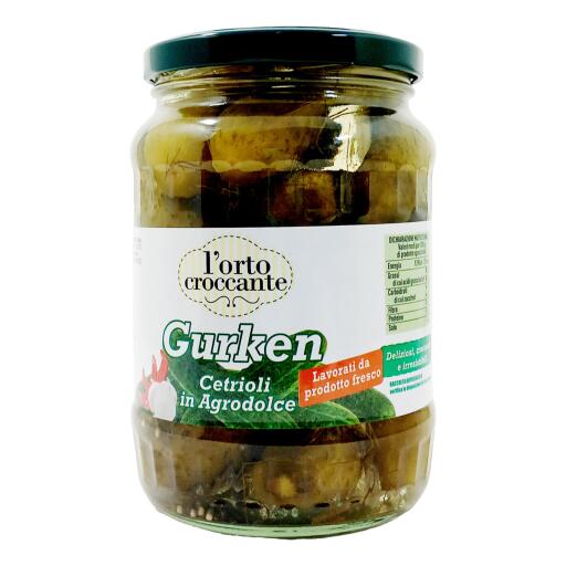 Cetrioli Gurken 680g agrodolce