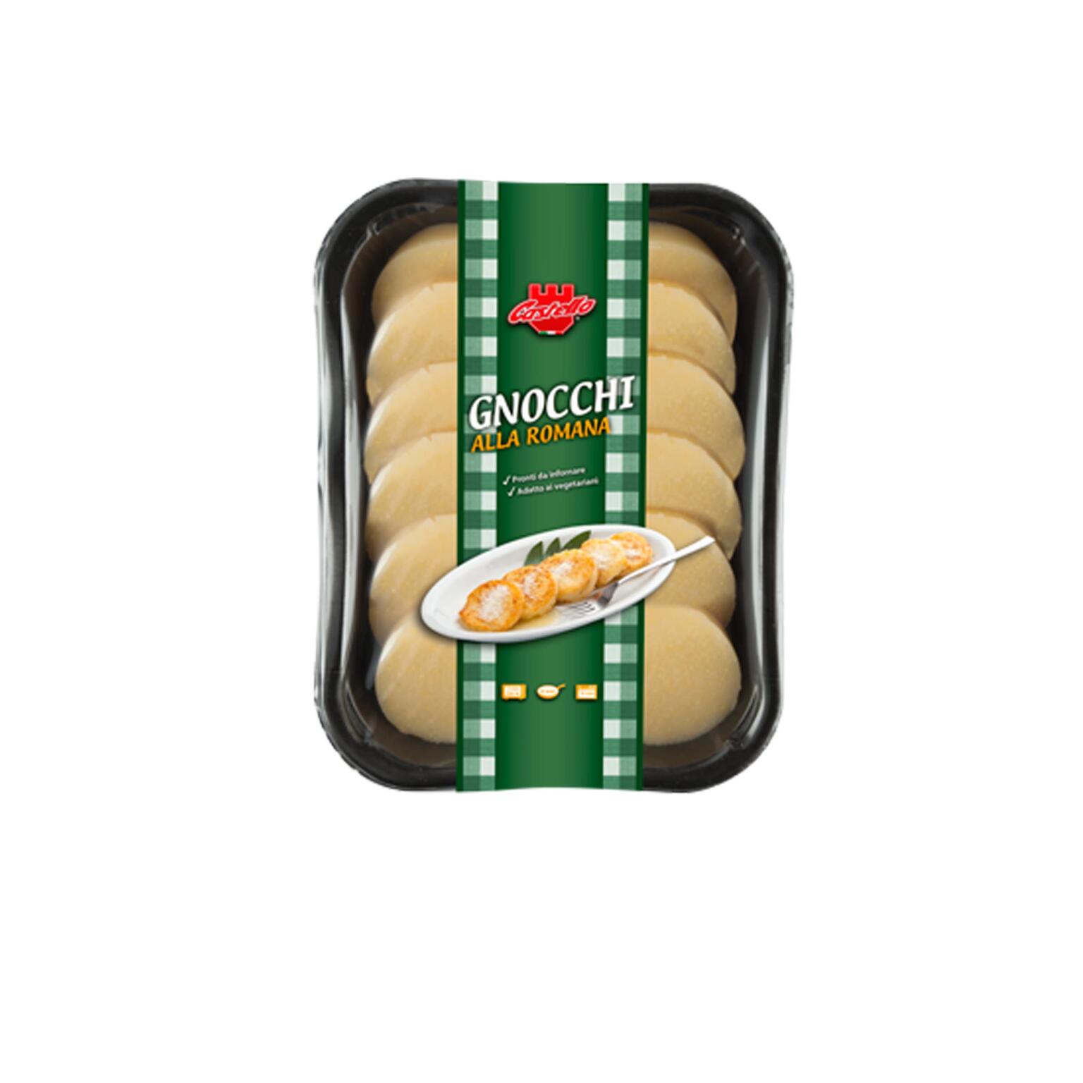 Gnocchi alla romana a fette vaschetta 500g