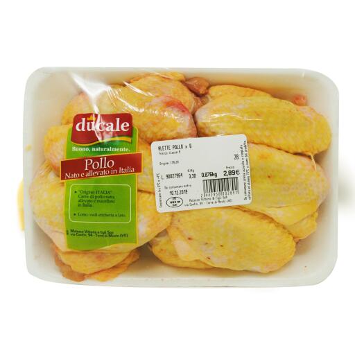 Alette di pollo confezione 6pezzi Ducale