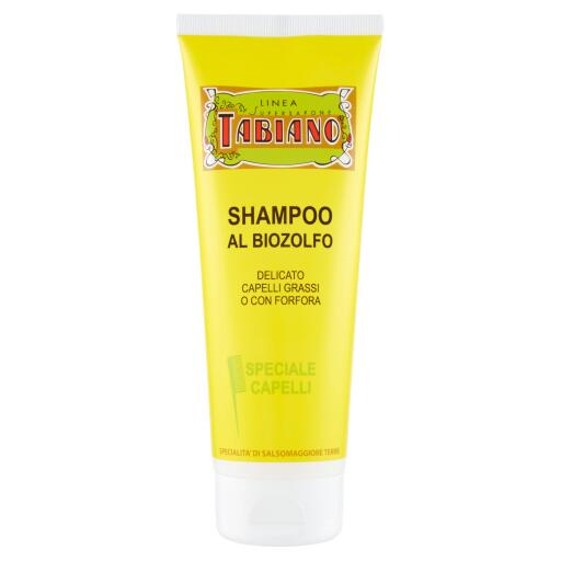 Shampoo al biozolfo 250ml Linea Supersapone Tabiano