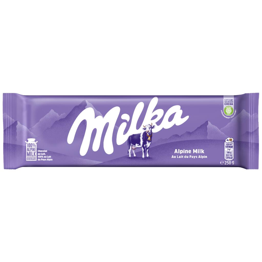 Tavoletta di Cioccolato Alpine Milk 250g Milka