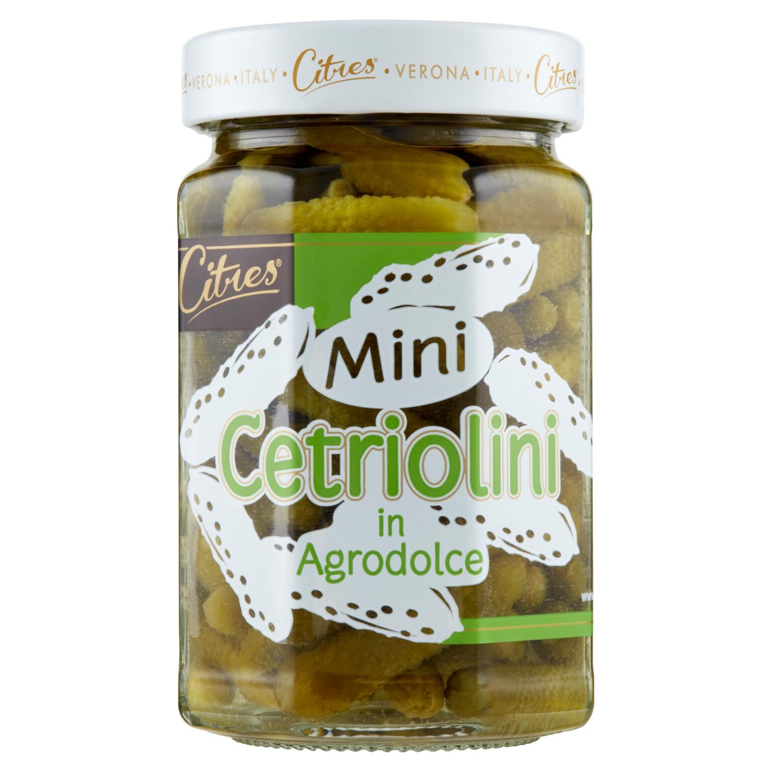 Cetriolini mini in agrodolce 290g Citres