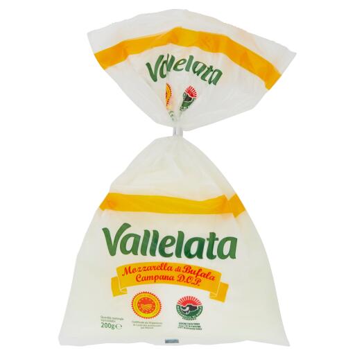 Mozzarella di bufala Dop ciuffo 200g Vallelata