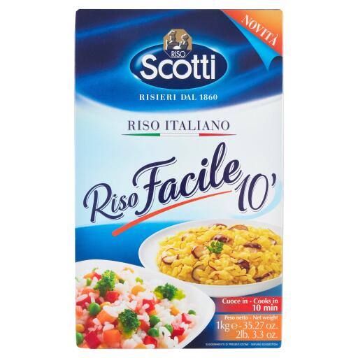 Riso facile cottura in 10 minuti 1Kg Scotti
