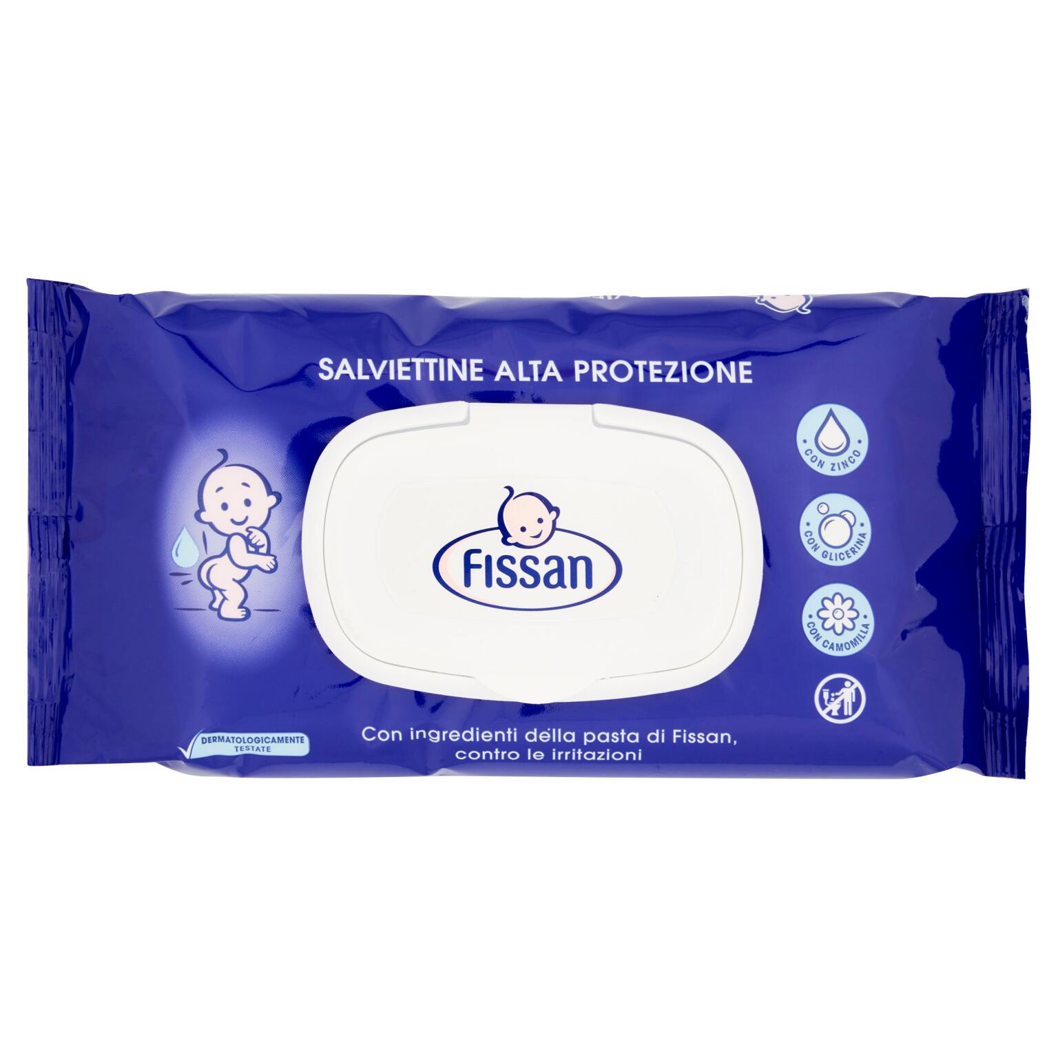 Salviettine alta protezione 57pz Fissan