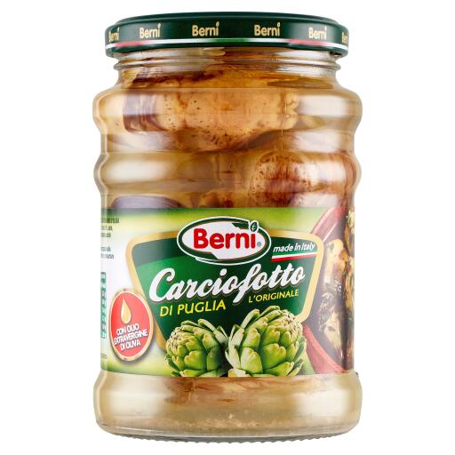 Carciofotto di Puglia L'Originale in olio EVO 350g Berni