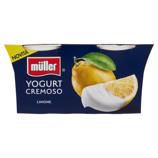 Yogurt cremoso limone 125gx2 Muller