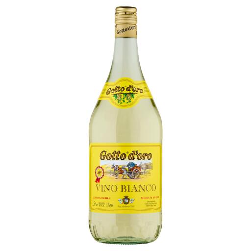 Vino Bianco Amabile 1,5l 11° Gotto d'Oro