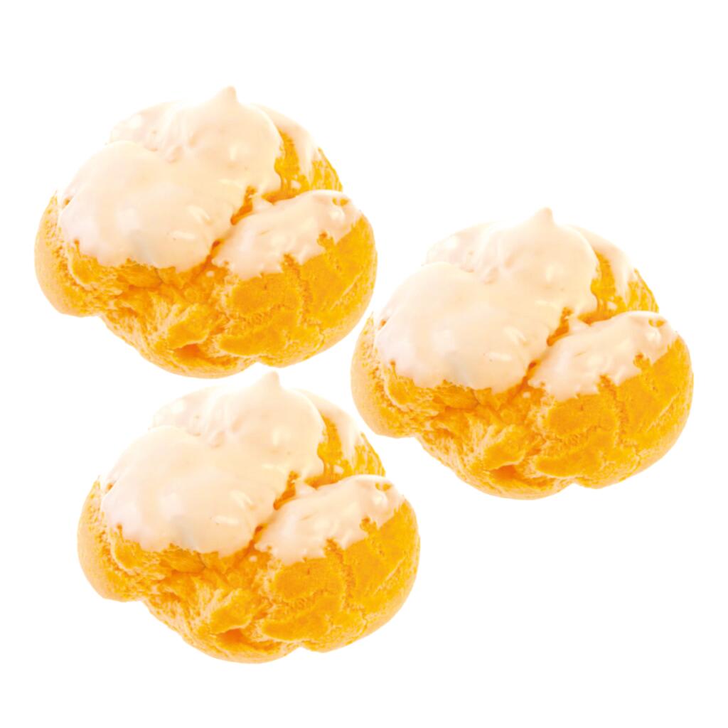 Bignè crema pasticcera 180g confezione 3 pezzi