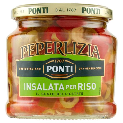 Insalata per riso peperlizia 350g Ponti
