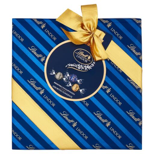 Scatola regalo Lindor fondente 287g Lindt
