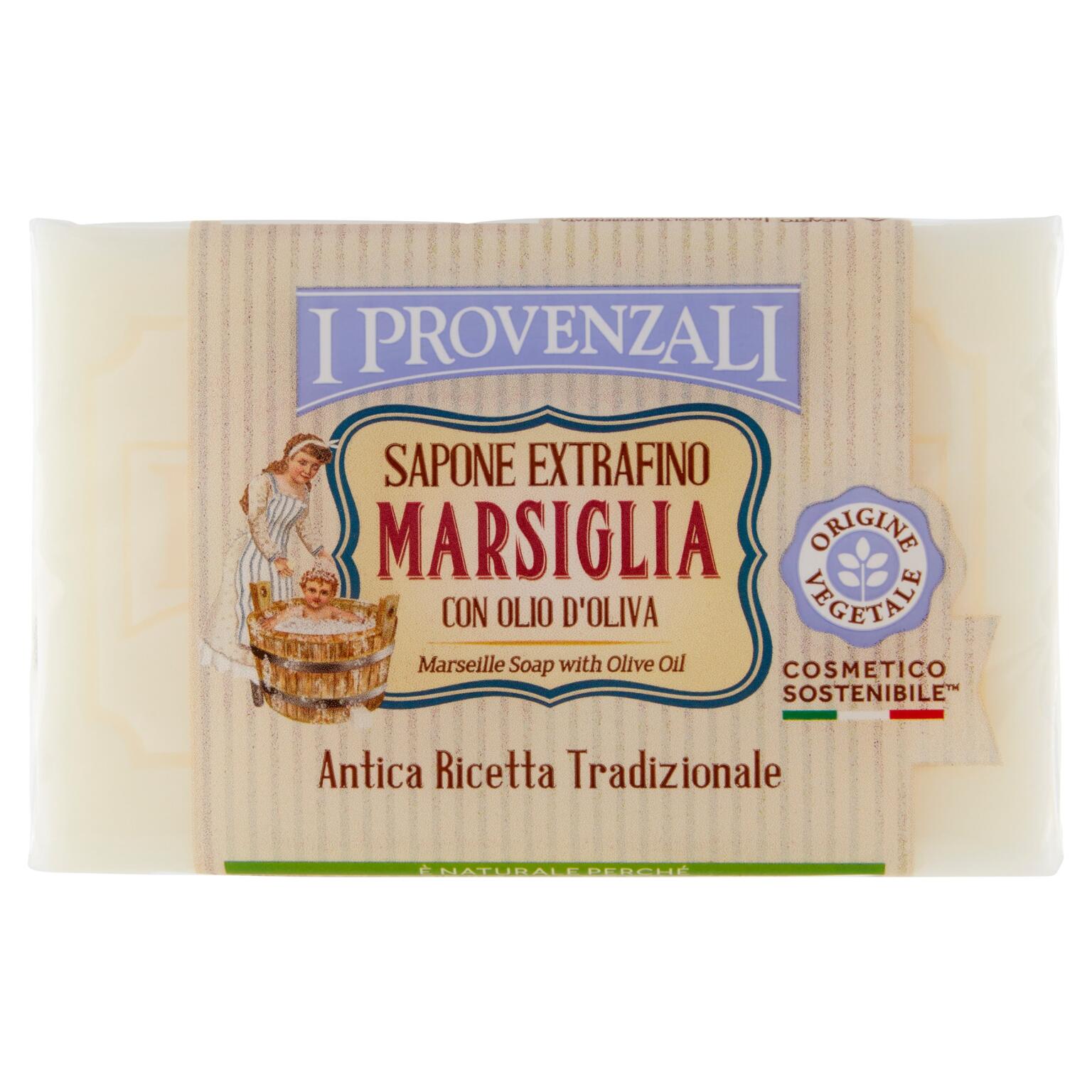 Saponetta extrafino marsiglia con olio di oliva per bucato 150g I Provenzali