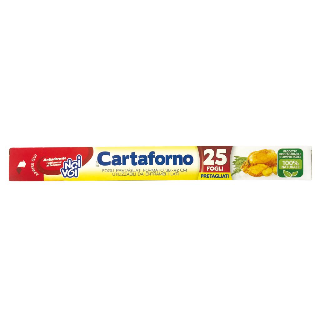 Carta Forno 25fogli 38x42cm Noi&Voi