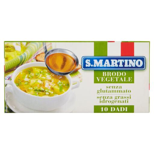 Dado vegetale 10cubi 110g S.Martino