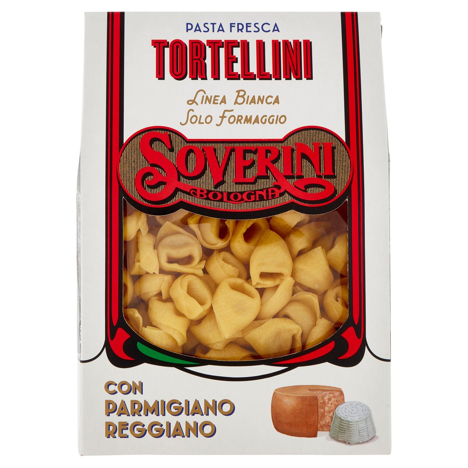Tortellino al parmigiano reggiano 30mesi 250g     Tortellini Soverini