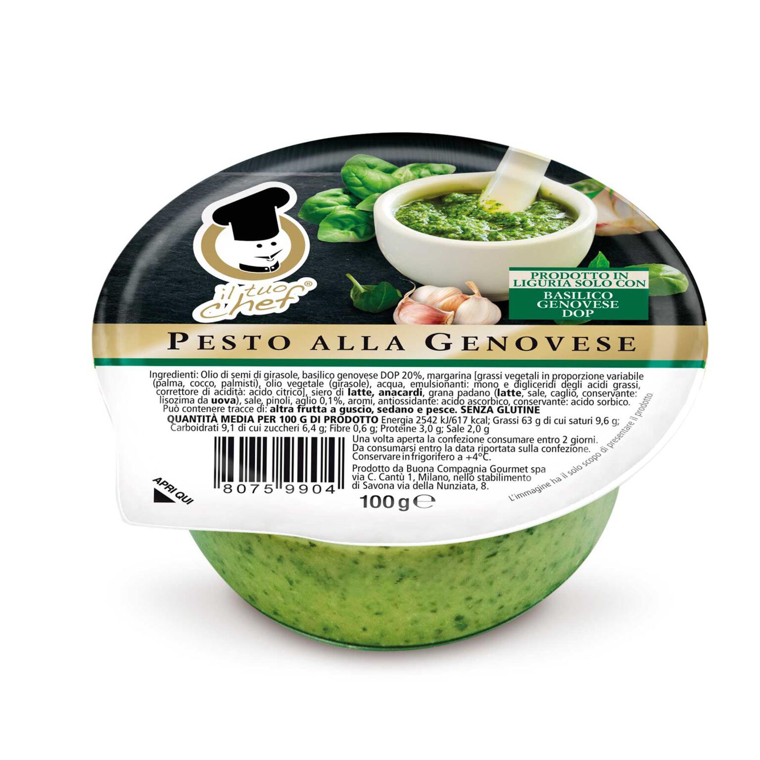 Pesto alla genovese 100g Il Tuo Chef