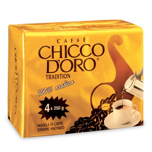 Caffè Chicco D'Oro Tradition 100% Arabica 4x250g