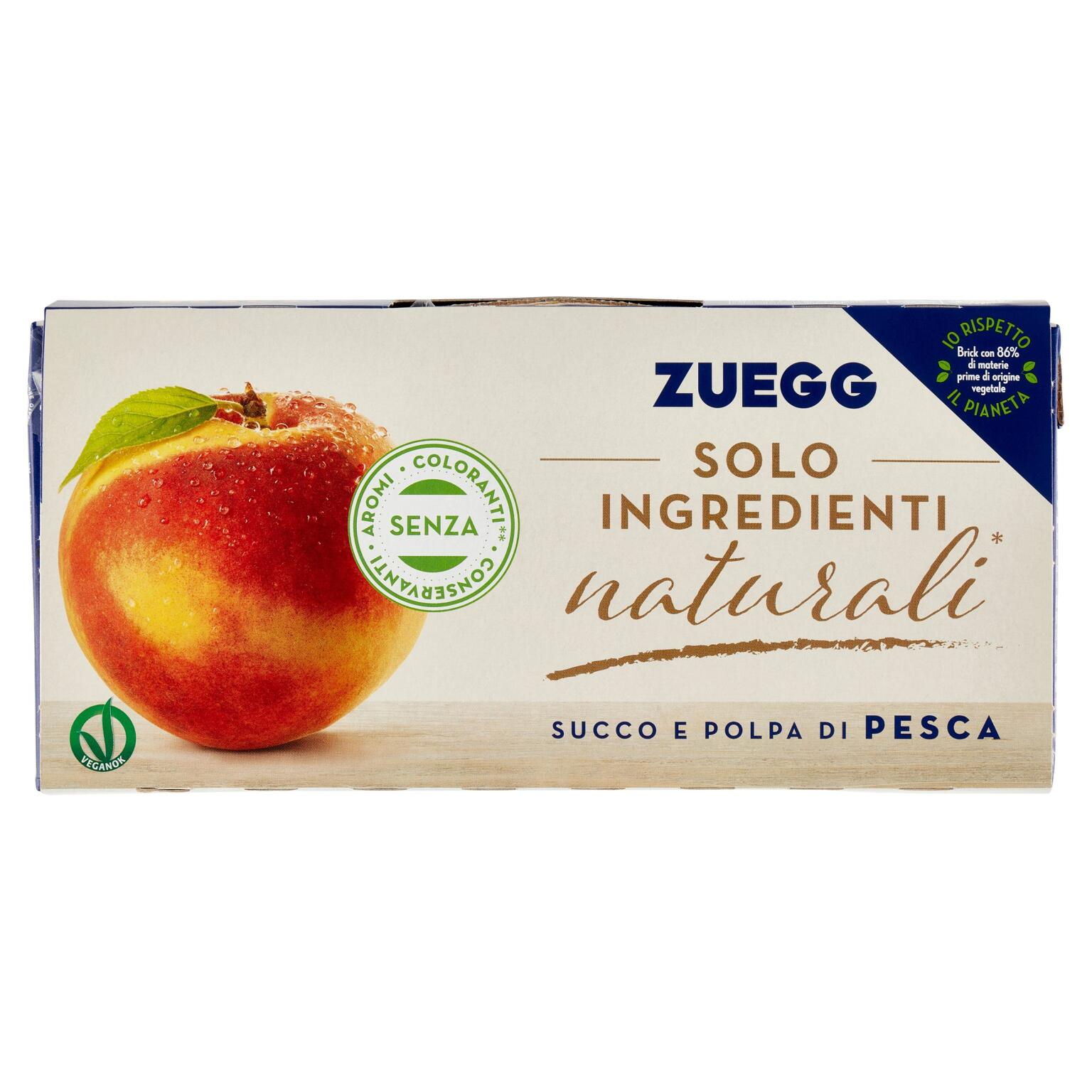 Nettare di pesca 3x200ml Zuegg