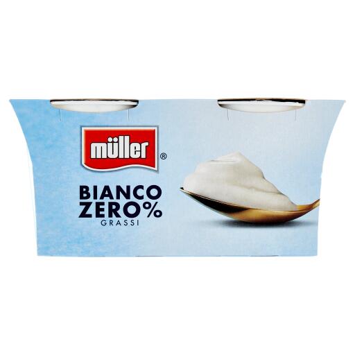 Yogurt Bianco Magro 0% 2x125g Muller