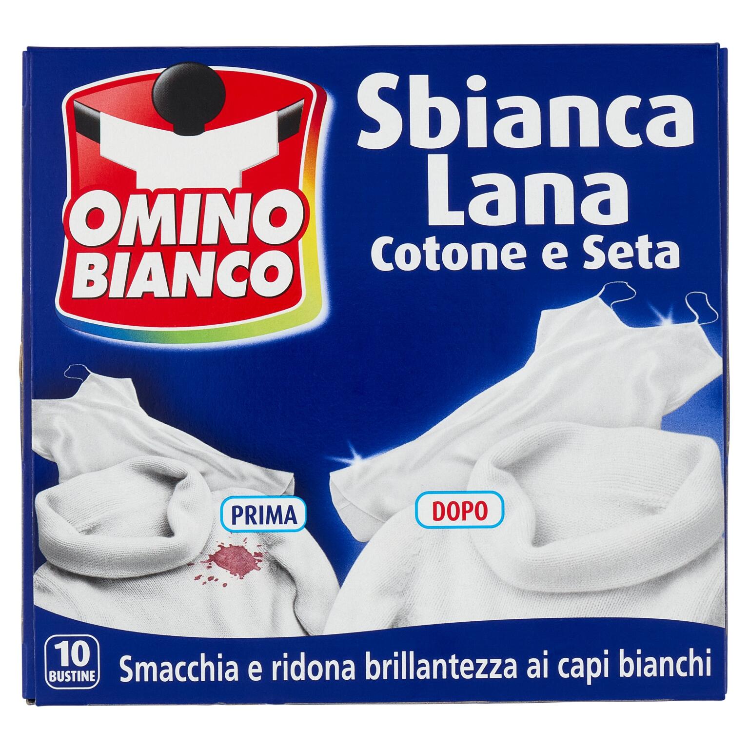 Omino Bianco Sbianca Lana 200g