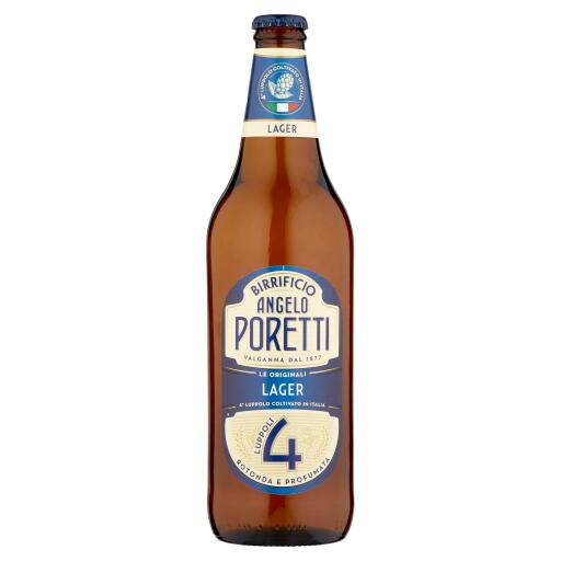 Birra originale 4 luppoli 66cl Angelo Poretti