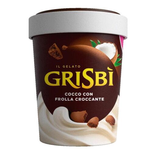Gelato Grisbì al Cocco con Frolla Croccante 275g