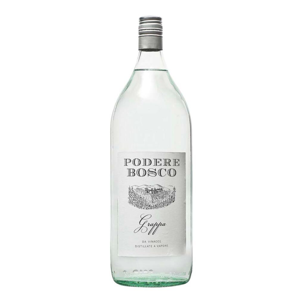 Grappa bianca Podere Bosco 40° 2 litri