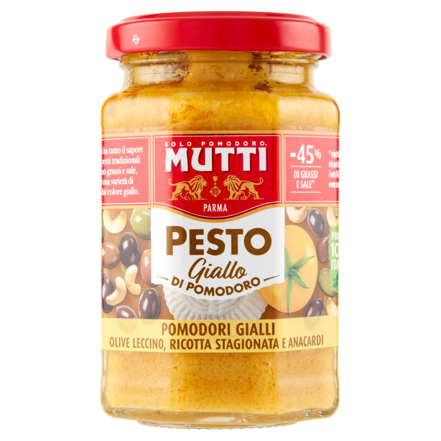 Pesto di Pomodoro Giallo 180g Mutti