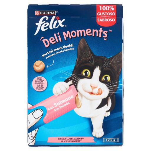 Felix Deli Moments salmone 4x10g