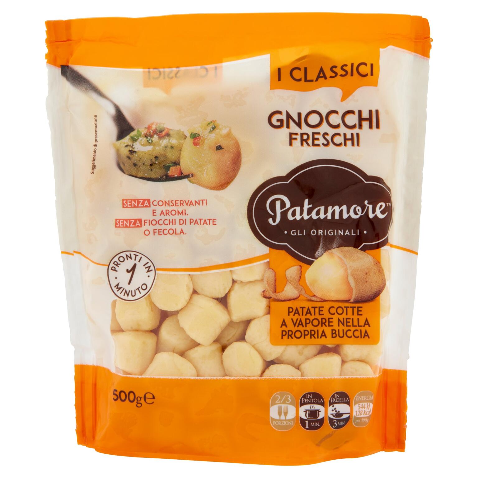 Gnocchi di patate fresche 500g Patamore