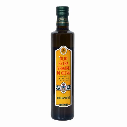 Olio extra vergine di oliva 100% Italiano 500ml DeSantis