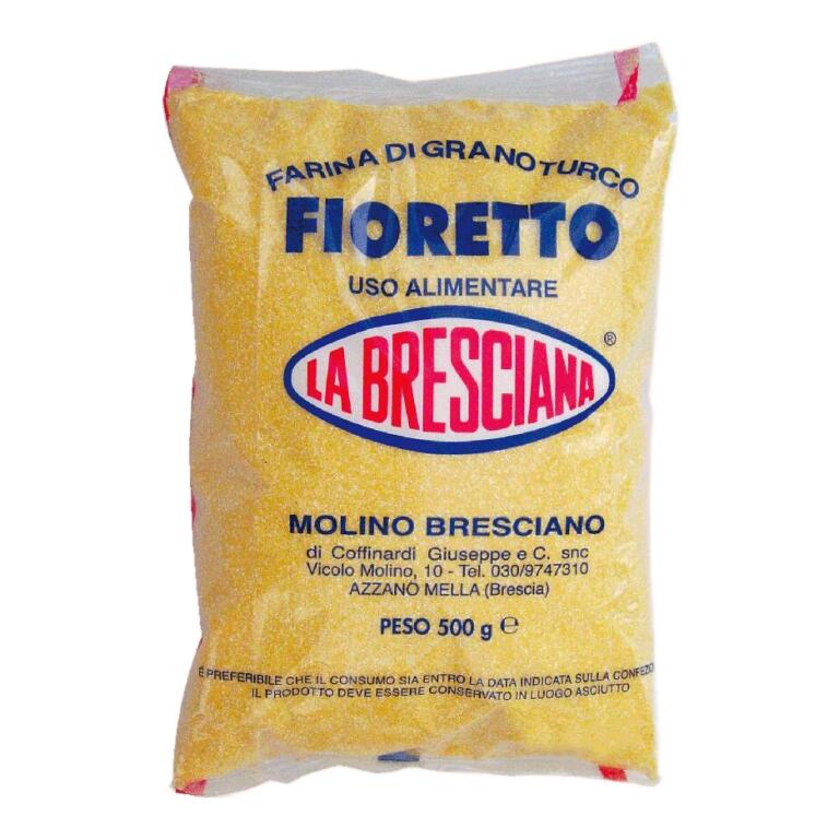 Farina Fioretto giallo 500g sottovuoto La Bresciana
