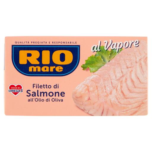 Filetto di salmone olio oliva 150g Rio Mare