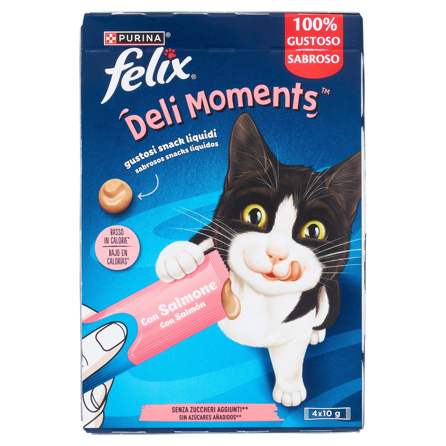 Felix Deli Moments salmone 4x10g