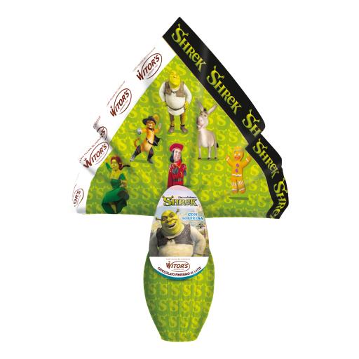 Uovo di cioccolato al latte Shrek 240g
