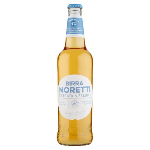 Birra Moretti Filtrata a Freddo cl50 bottiglia