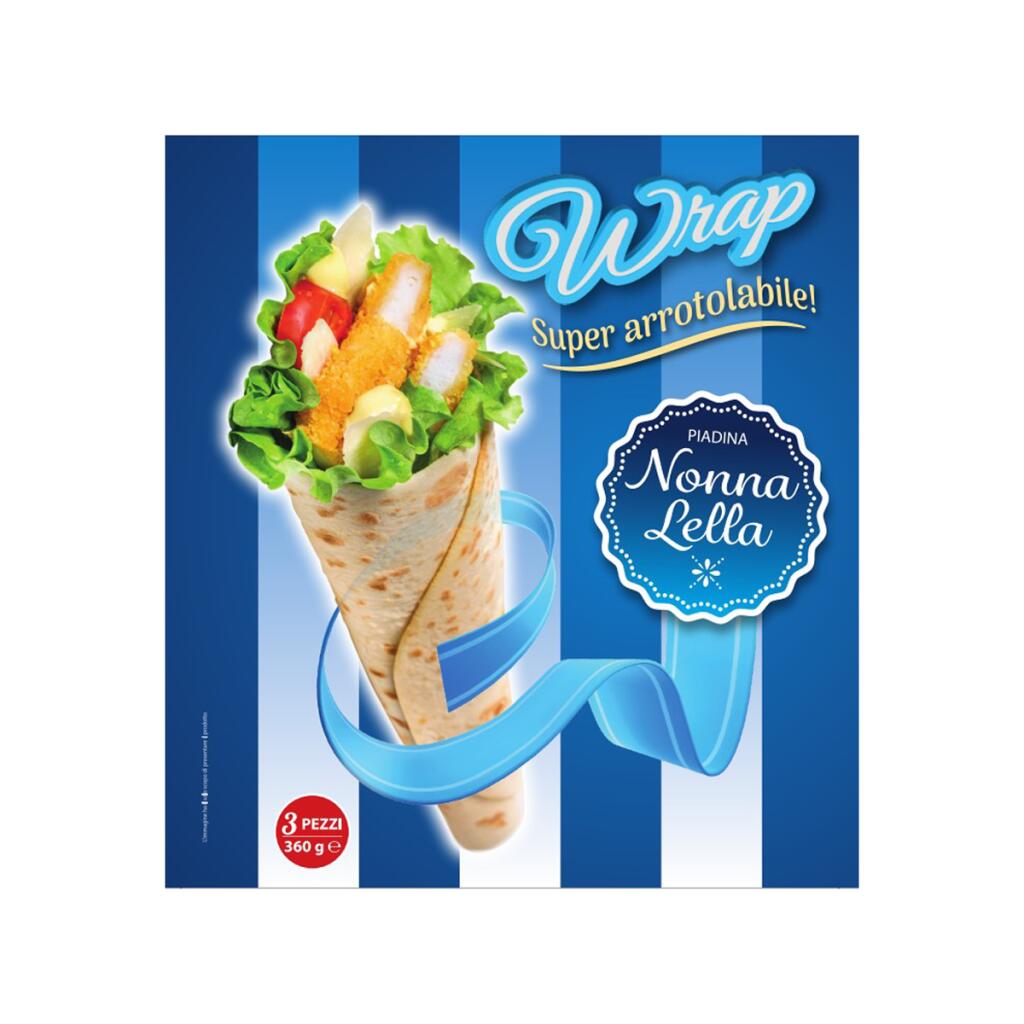 Piadina Nonna Lella Wrap 360g Emmegi