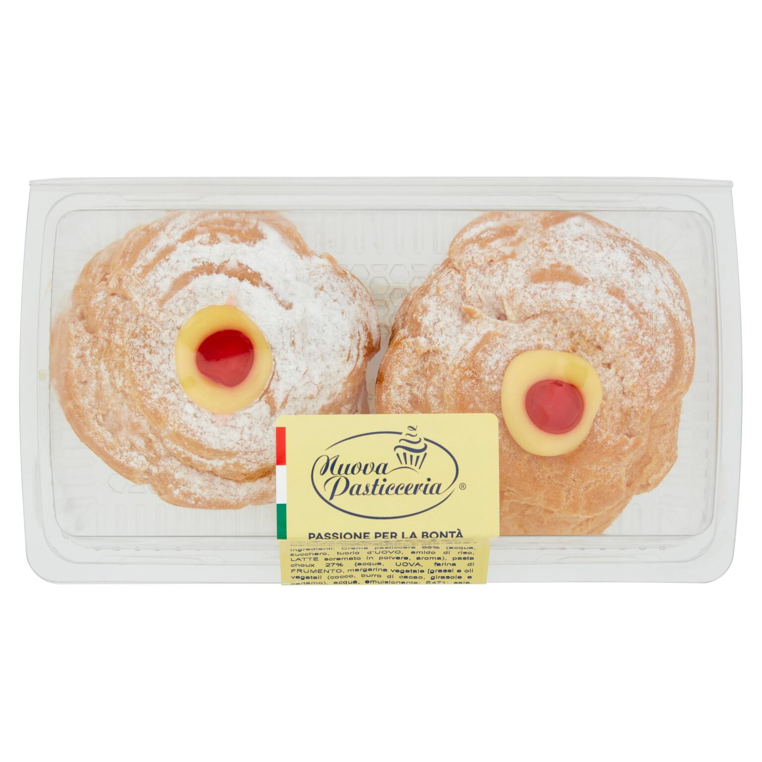 Zeppole di San Giuseppe 260g confezione 2 pezzi