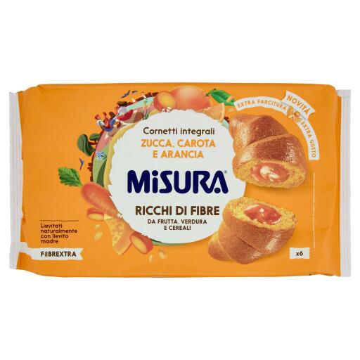 Cornetti fibrextra arancia 308g Misura