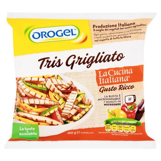 Tris Grigliato Gusto ricco 400g orogel