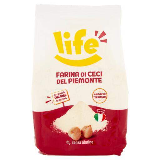Farina di ceci Piemonte 350g Life
