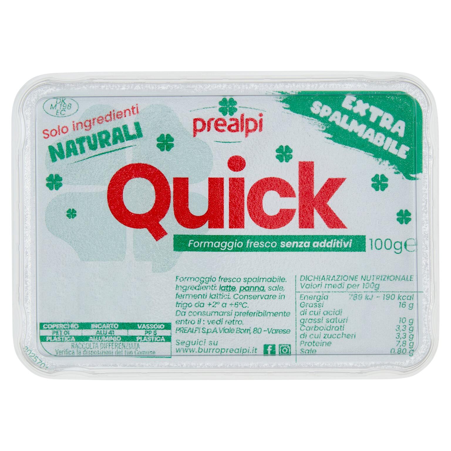 Quick 100g Prealpi