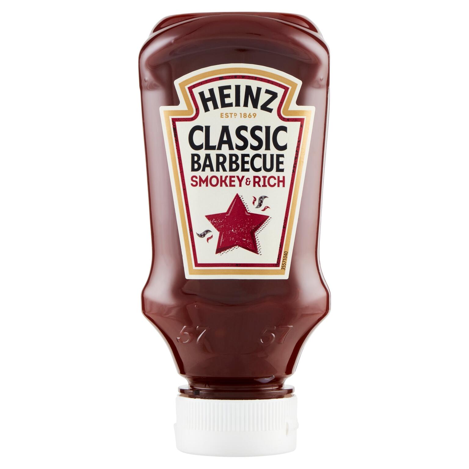 Salsa barbeque Classic top down 260g Heinz