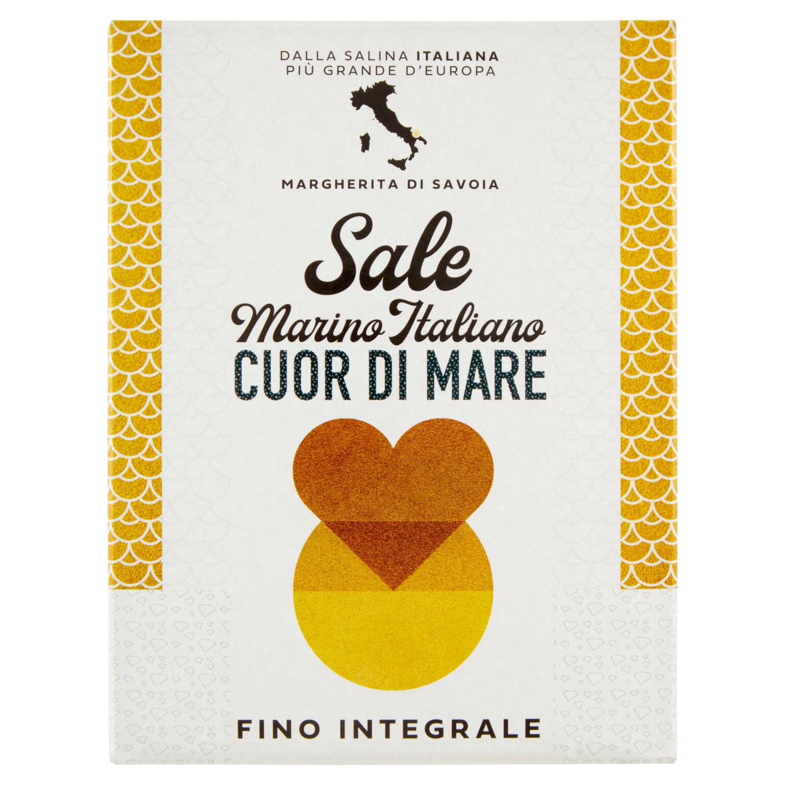 Sale integrale fino 1kg Cuor di mare
