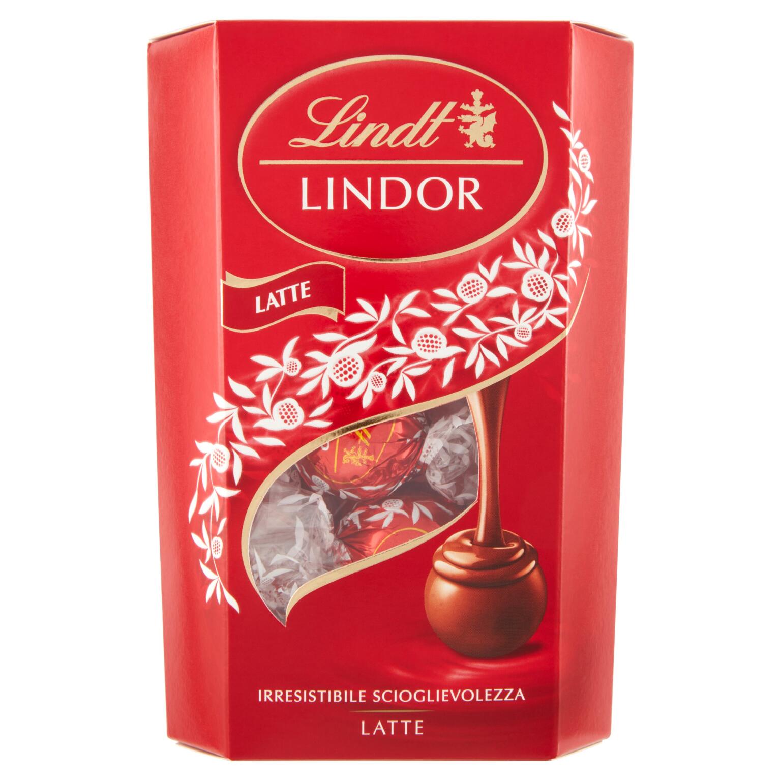 Cioccolatini Lindor al latte 200g Lindt