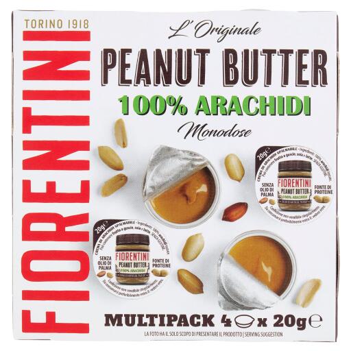 Crema arachidi 100% monodose 4x20g