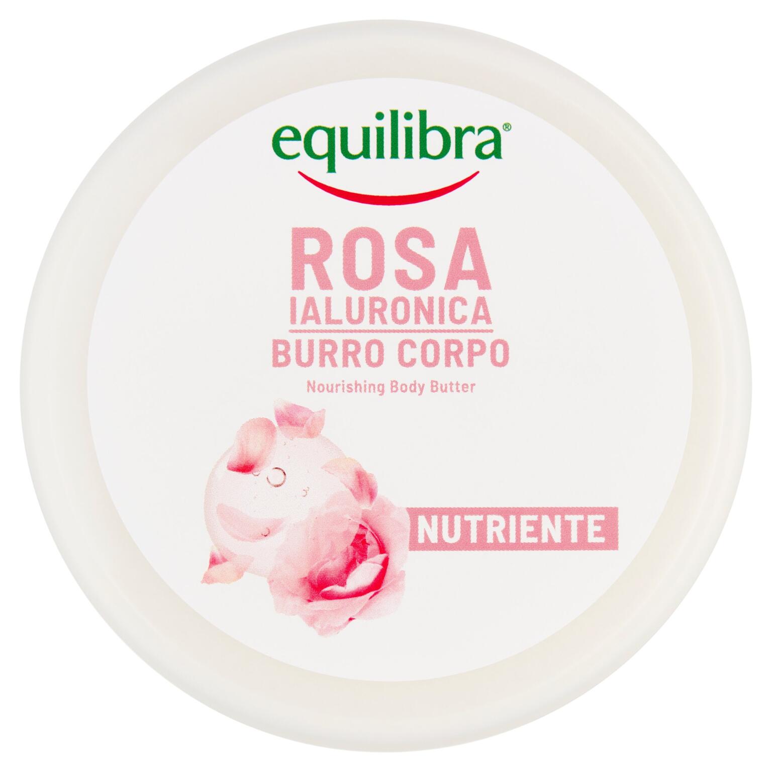 Burro Corpo Nutriente 300ml Rosa Ialuronica