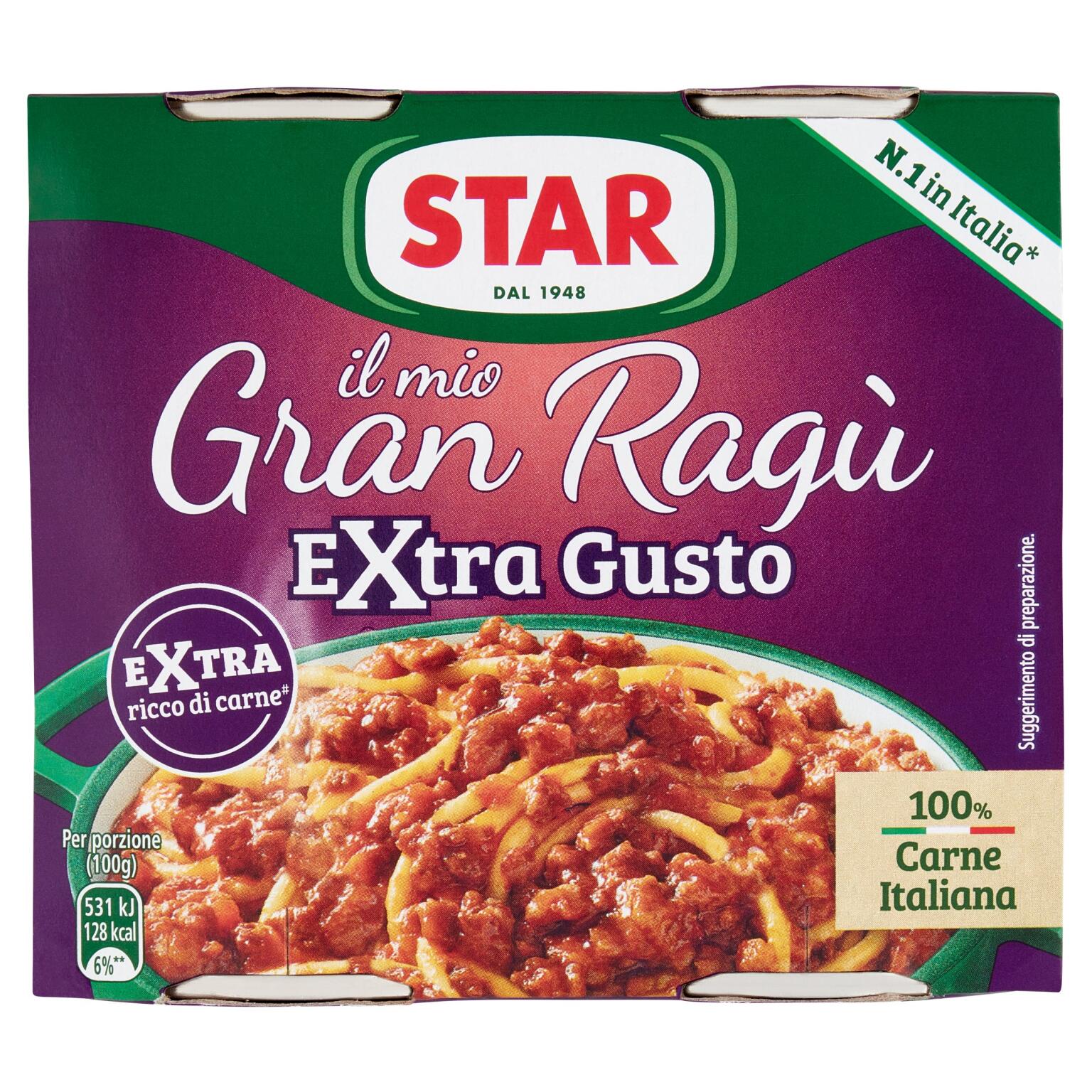 Il Mio Gran Ragu'Extragusto 180gX2 Star